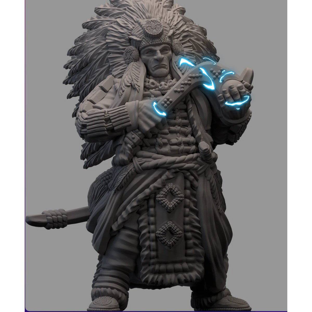 Mythic Earth Western Federation Aki'Cita Warlord 3 Metal Miniature Figures Set MSMA81