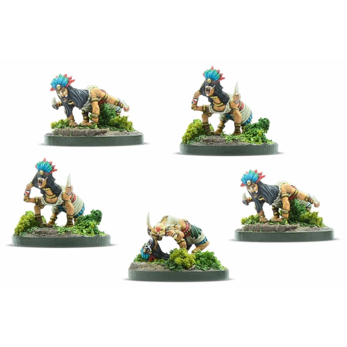 Mythic Earth Spider Sisters Aztec 3 Metal Figures Set MSMA31