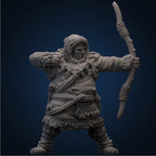 Mythic Earth Arvik Tuvaaks With Bows Inuit 5 Metal Miniatures Figures Set MSMA50