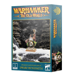Games Workshop Warhammer The Old World Dwarfen Mountain Holds Dwarf Runesmith Plastic Box 10-06