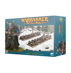 Games Workshop Warhammer The Old World Dwarfen Mountain Holds Dwarf Quarrellers Plastic Box 10-08