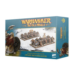 Games Workshop Warhammer The Old World Dwarf Mountain Holds Dwarf Ironbreakers Plastic Box 10-09