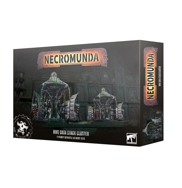 Games Workshop Warhammer 40K Necromunda Hive Data Stack Cluster Plastic Box 301-36