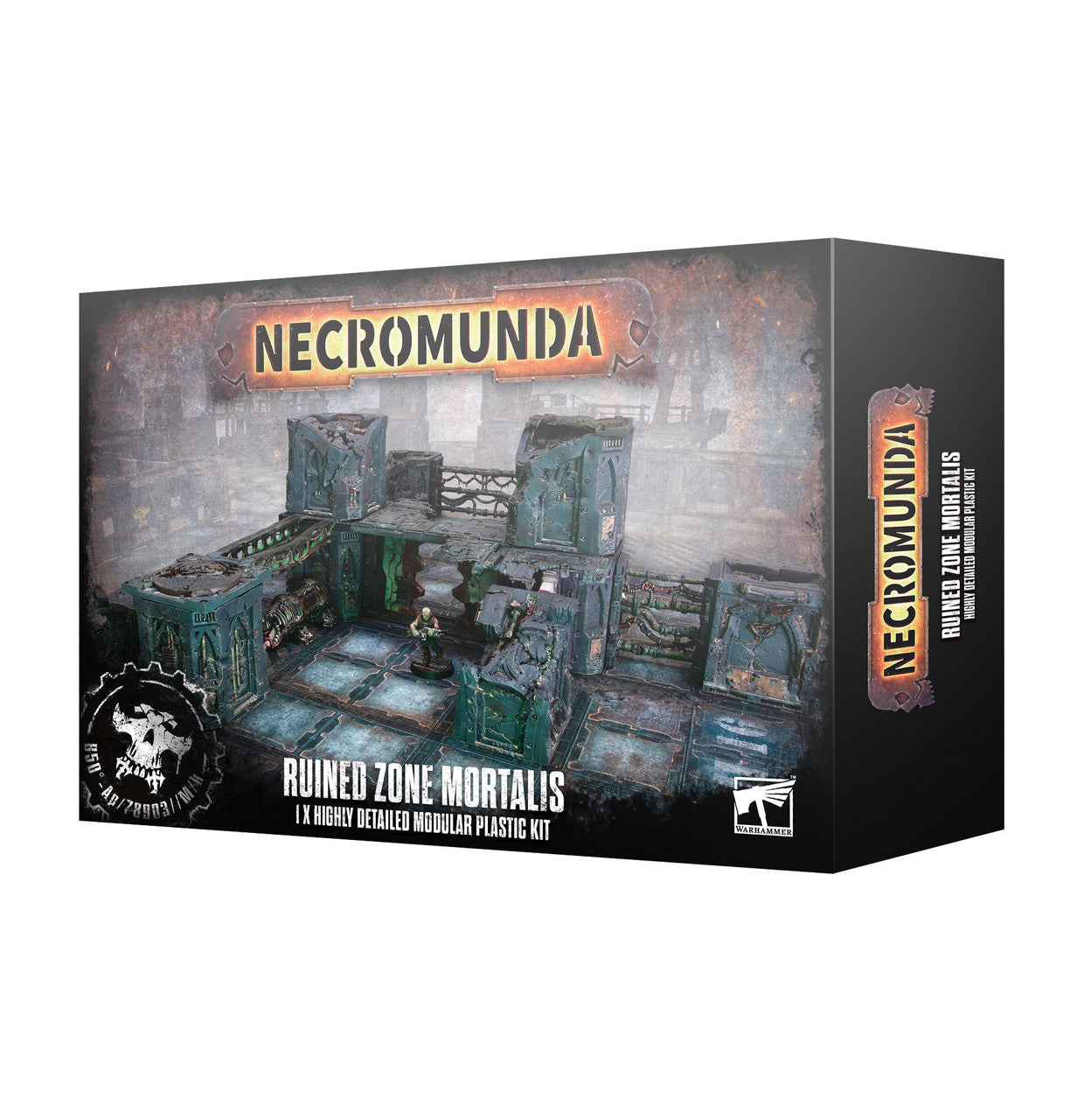 Games Workshop Warhammer 40K Necromunda Ruined Zone Mortalis Plastic Box 301-43