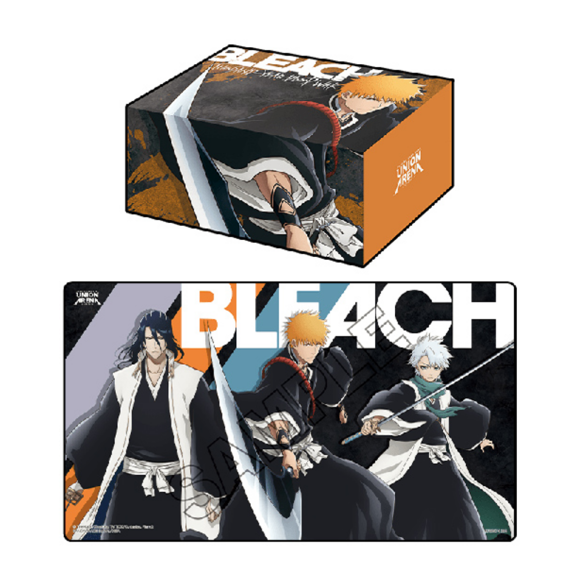 Union Arena TCG Playmat and Half Storage Box Set Bleach Thousand Year Blood War BAN2750574