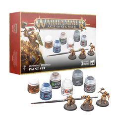 Games Workshop Warhammer Age Of Sigmar Stormcast Eternal Paint Set Eng/Spa/Port/Latv/Rm 2024 Edition 60-10