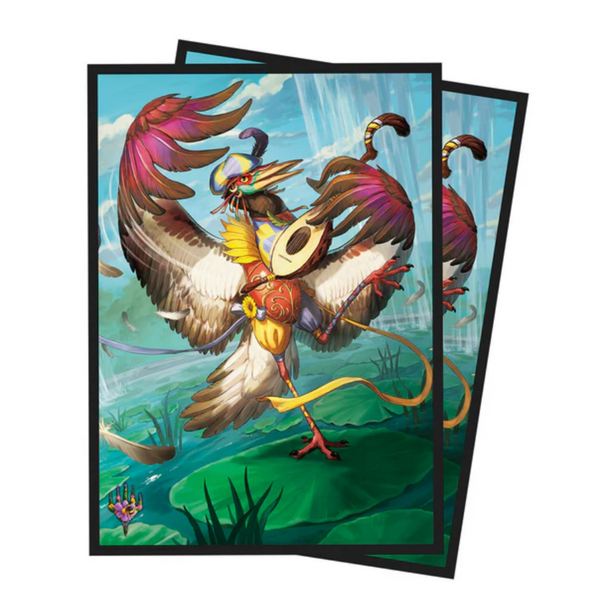 Ultra Pro Magic The Gathering Bloomburrow 100Ct Deck Protector Sleeves Zinnia, Valleyâ€™s Voice UPI-38511