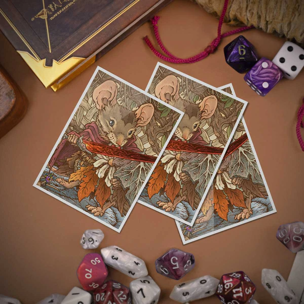 Ultra Pro Magic The Gathering Bloomburrow 105Ct Apex Deck Protector Sleeves Special Artist Mabel, Heir to Cragflame UPI-38520
