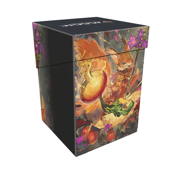 Ultra Pro Magic The Gathering Bloomburrow 100+ Deck Box Hazel of the Rootbloom Commander - Animated Army Red/Green UPI-38522