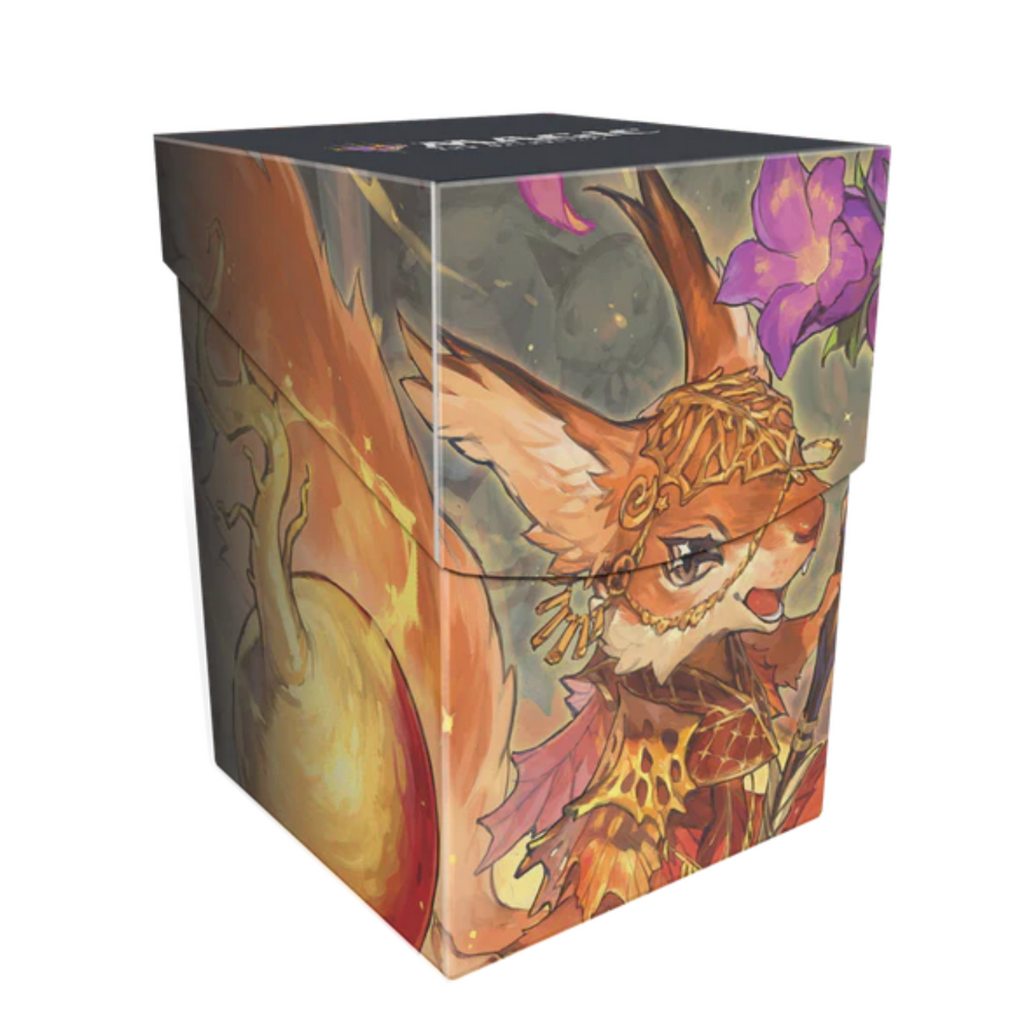 Ultra Pro Magic The Gathering Bloomburrow 100+ Deck Box Hazel of the Rootbloom Commander - Animated Army Red/Green UPI-38522
