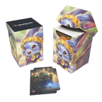 Ultra Pro Magic The Gathering Bloomburrow 100+ Deck Box Ms. Bumbleflower Commander Peace Offering Green/White/Blue UPI-38524