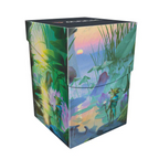 Ultra Pro Magic The Gathering Bloomburrow 100+ Deck Box Season Lands Island Summer Blue UPI-38527