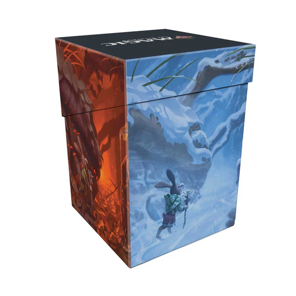 Ultra Pro Magic The Gathering Bloomburrow 100+ Deck Box Season Lands Forest Summer Green UPI-38530