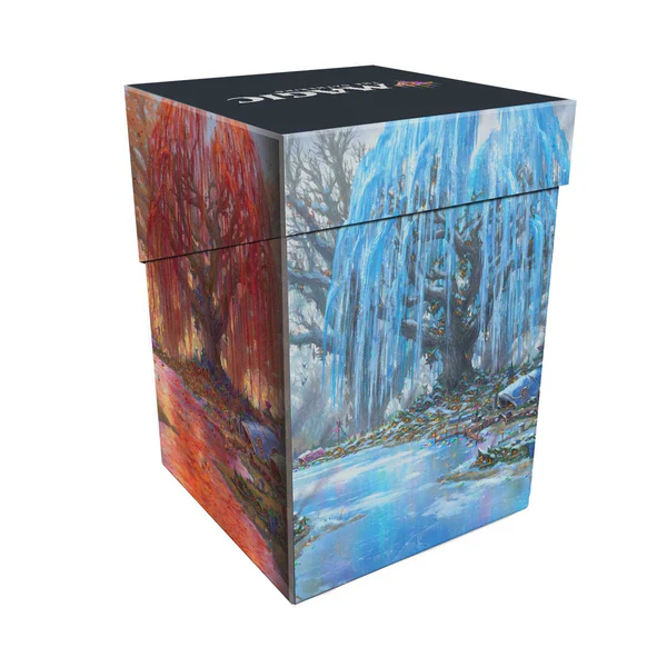 Ultra Pro Magic The Gathering Bloomburrow 100+ Deck Box Season Lands Three Tree City Summer Multi UPI-38531