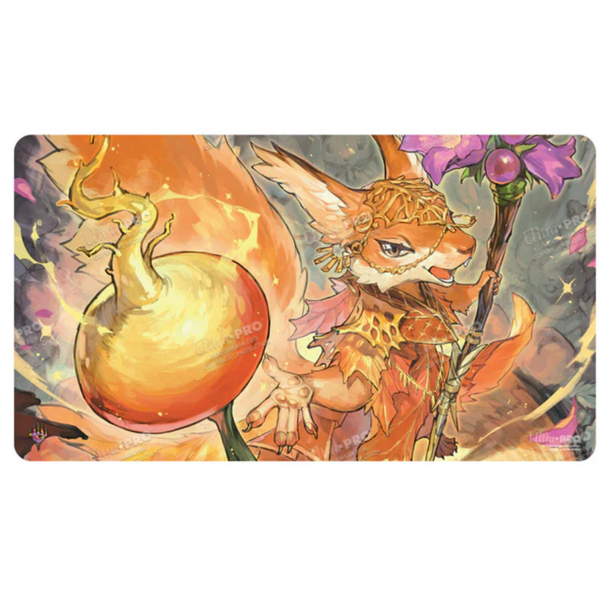 Ultra Pro Magic The Gathering Bloomburrow Hazel of the Rootbloom Standard Gaming Playmat UPI-38545