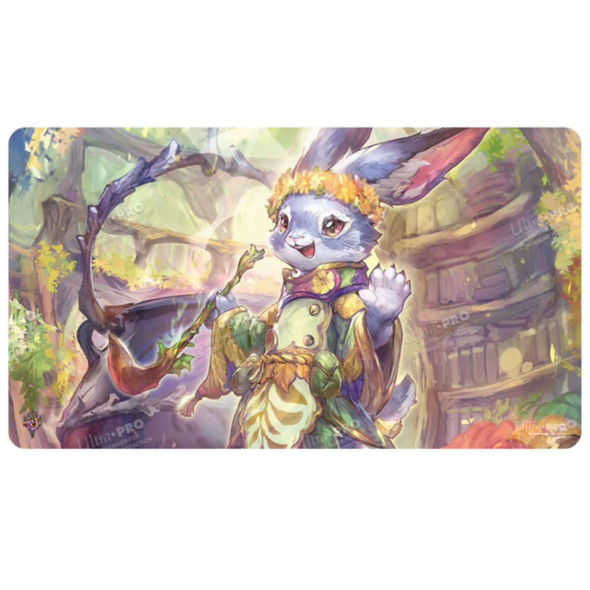 Ultra Pro Magic The Gathering Bloomburrow Ms Bumbleflower Standard Gaming Playmat UPI-38547