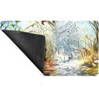 Ultra Pro Magic The Gathering Bloomburrow Season Lands Plains Four Seasons Standard Gaming Playmat White UPI-38549
