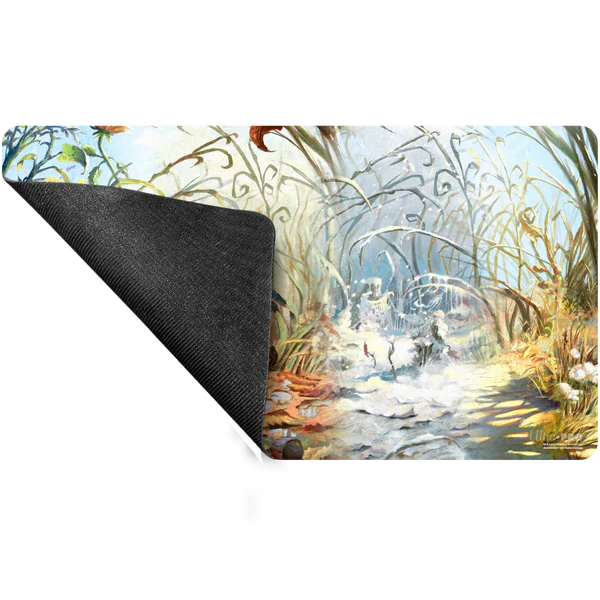 Ultra Pro Magic The Gathering Bloomburrow Season Lands Plains Four Seasons Standard Gaming Playmat White UPI-38549