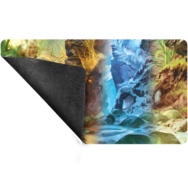 Ultra Pro Magic The Gathering Bloomburrow Season Lands Swamp Four Seasons Standard Gaming Playmat Black UPI-38551