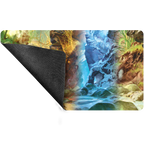 Ultra Pro Magic The Gathering Bloomburrow Season Lands Swamp Four Seasons Standard Gaming Playmat Black UPI-38551