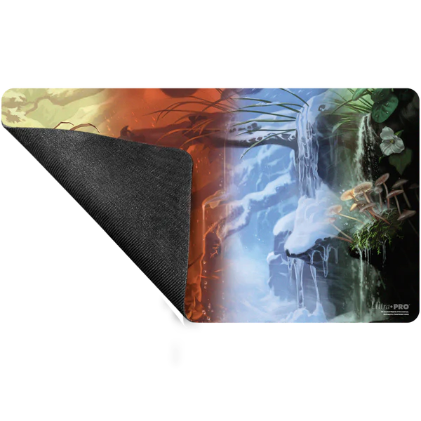 Ultra Pro Magic The Gathering Bloomburrow Season Lands Forest Four Seasons Standard Gaming Playmat Green UPI-38553