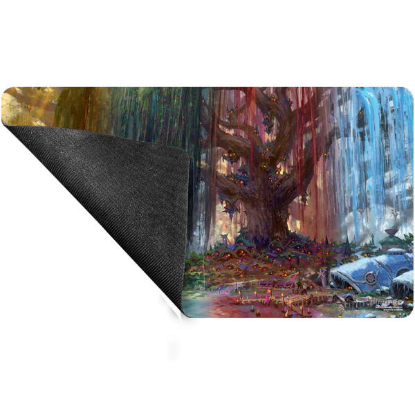Ultra Pro Magic The Gathering Bloomburrow AR Enhanced Season Lands Three Tree City Four Seasons Standard GamingPlaymat Multi UPI-38554