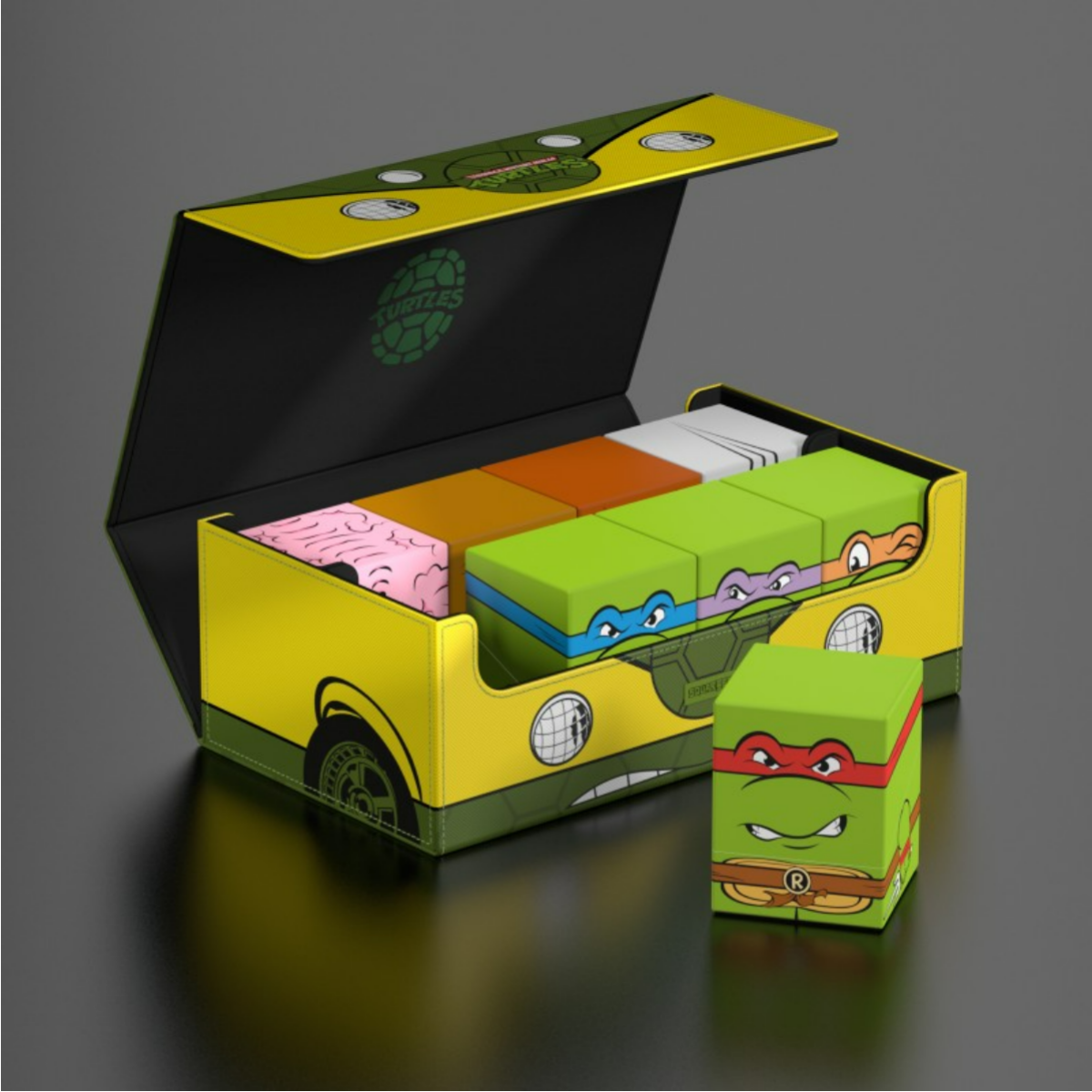 Ultimate Guard Squaroes Teenage Mutant Ninja Turtles Wave 1 Turtle Van Collectors Case UGDSQR030001001001