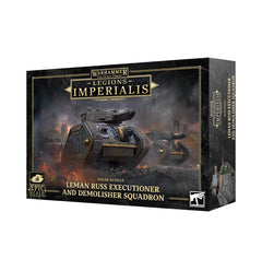 Games Workshop Horus Heresy Legions Imperialis Leman Russ Executioner and Demolishr Squadron Plastic Box 03-64