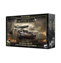 Games Workshop Horus Heresy Legions Imperialis Sicaran Arcus and Punisher Squadron Plastic Box 03-68