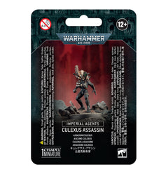 Games Workshop Warhammer 40K Imperial Agents Culexus Assassin Plastic Clam 2024 Edition 52-11