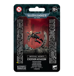 Games Workshop Warhammer 40K Imperial Agents Eversor Assassin Plastic Clam 52-13