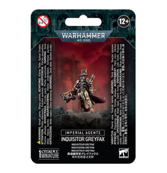 Games Workshop Warhammer 40K Imperial Agents Inquisitor Greyfax Plastic Clam 52-45