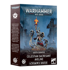 Games Workshop Warhammer 40K Adepta Sororitas Celestian Sacresant Aveline Plastic Box 52-62