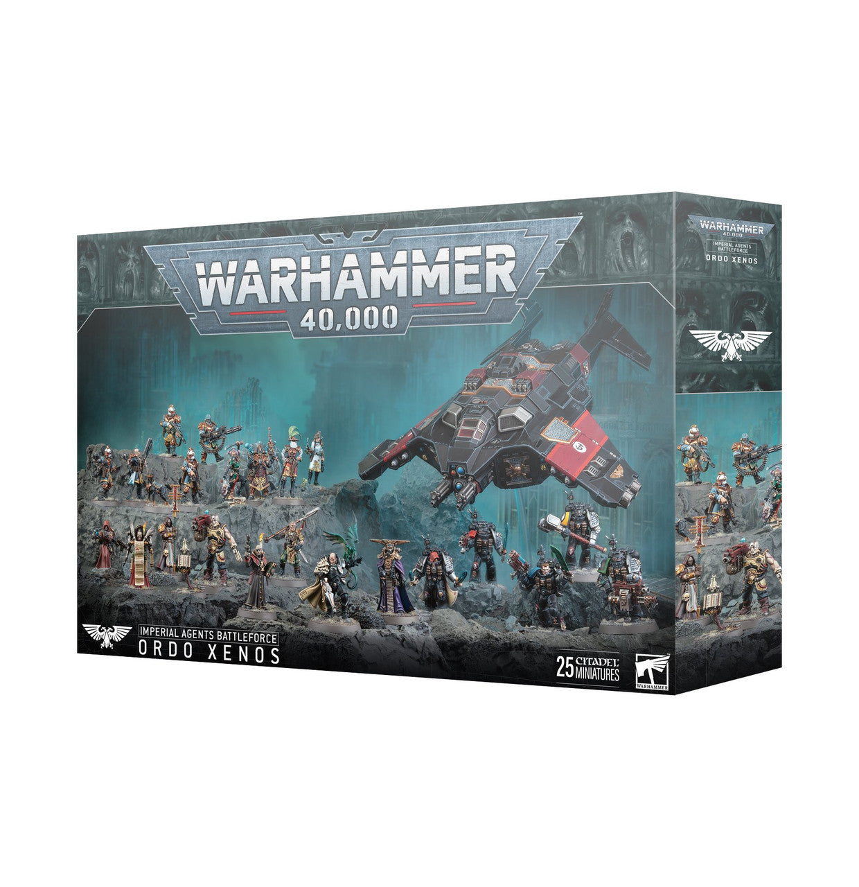 Games Workshop Warhammer 40K Imperial Agents Battleforce Ordo Xenos Plastic Box 68-01
