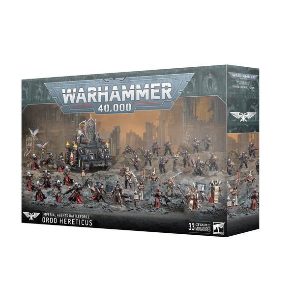 Games Workshop Warhammer 40K Imperial Agents Battleforce Ordo Hereticus Plastic Box 68-02