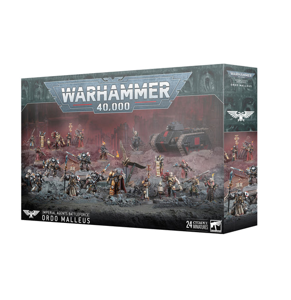 Games Workshop Warhammer 40K Imperial Agents Battleforce Ordo Malleus Plastic Box 68-03