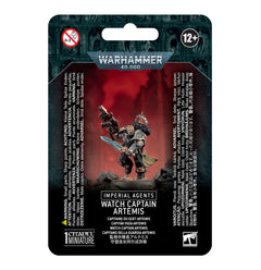 Games Workshop Warhammer 40K Imperial Agents Deathwatch Captain Artemis Plastic Clam 68-09