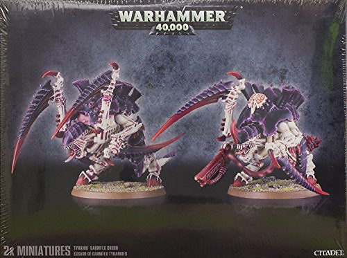 Games Workshop Warhammer 40K Carnifex Brood can be used as Old One Eyeâ€™s Brood, Thornback Brood and Screamer-Killer Brood Web Exclusive