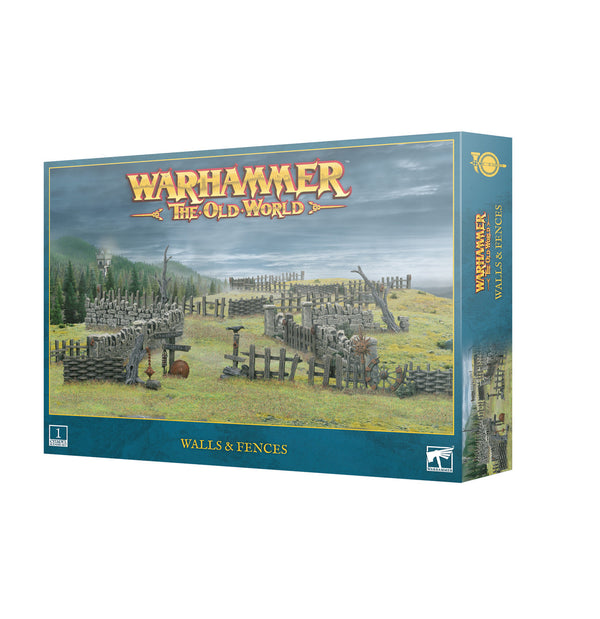 Games Workshop Warhammer The Old World Walls And Fences Plastic Box 05-14