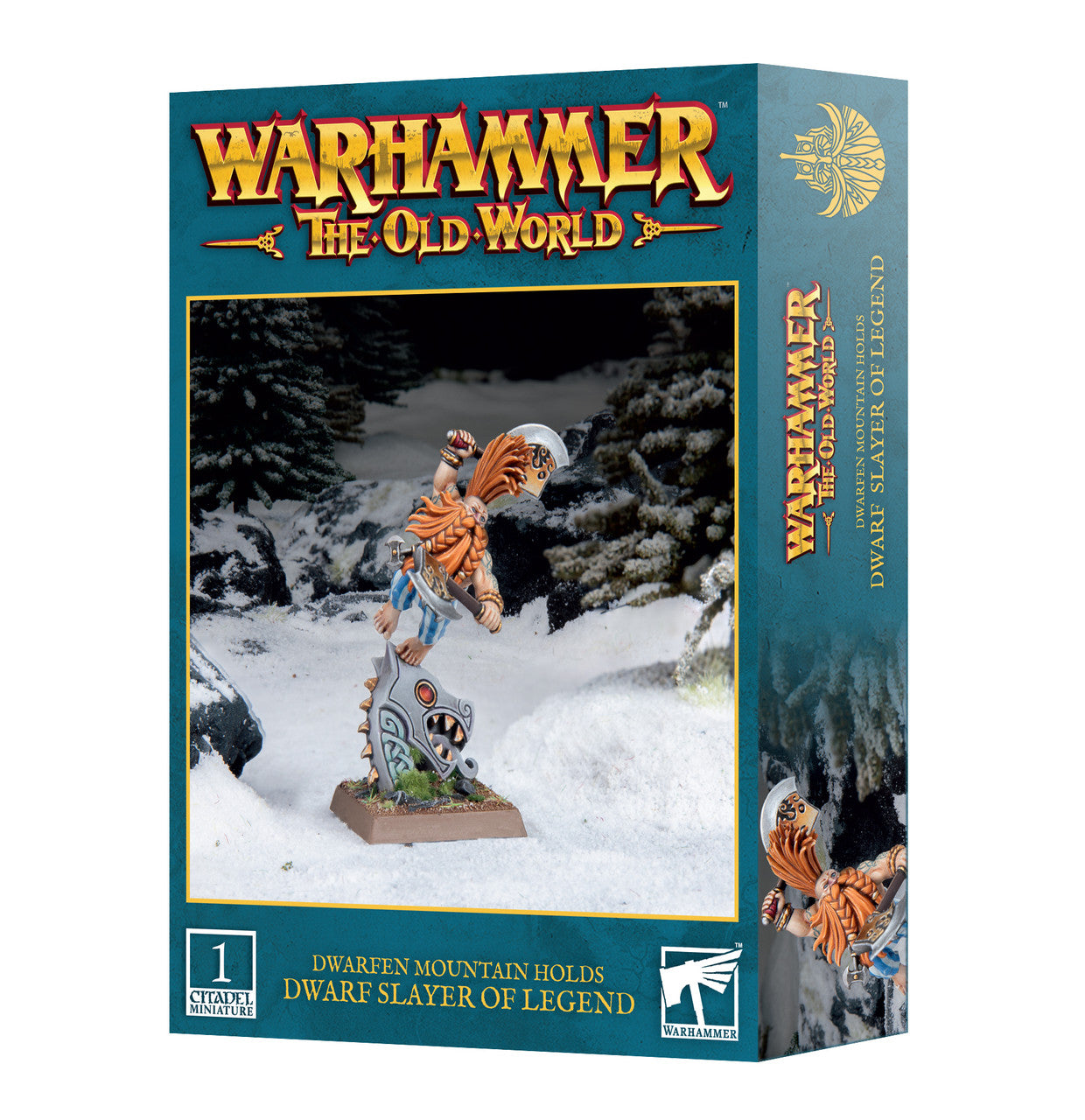 Games Workshop Warhammer The Old World Dwarfen Holds Slayer Of Legend Plastic Box 10-15
