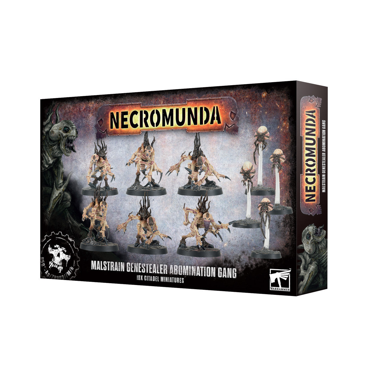 Games Workshop Warhammer 40K Necromunda Genestealer Abomination Gang Plastic Box 301-31