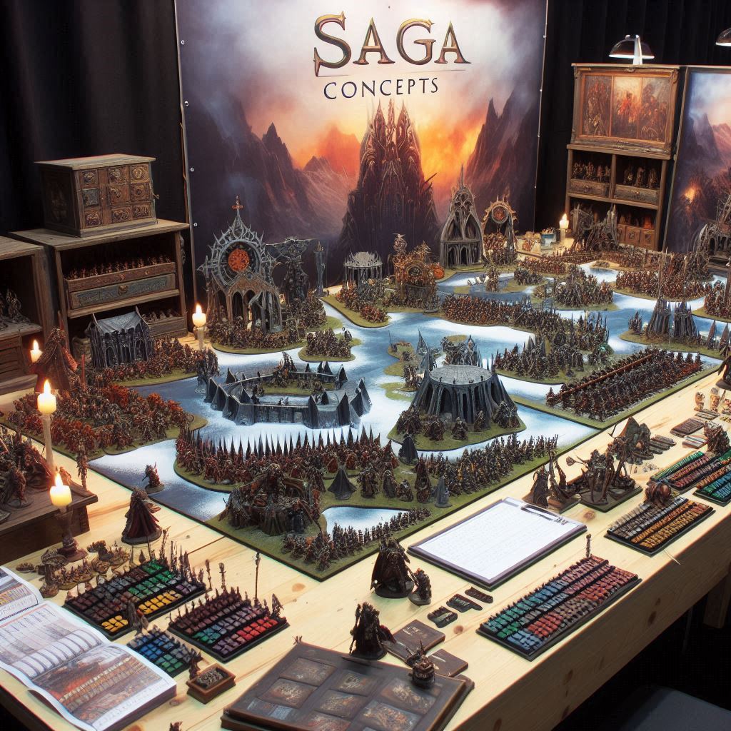 Saga Concepts Wargaming Table Rental For the Day