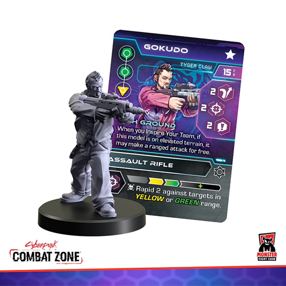 Monster Fight Club Monster Fight Club Cyberpunk Red:Combat Zone Neon Ghosts Tyger Claws MFC45114