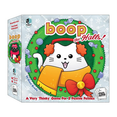 Smirk and Dagger Boop The Halls Festive 4 Tiered Strategy Board Game Dual Win Conditions Two Players SND1022