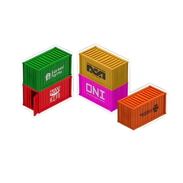 Monster Fight Club 20' Scenery Containers Premium Wargaming Terrain and Realistic Tabletop Scenery for Miniatures Roleplaying Games MFC 12026