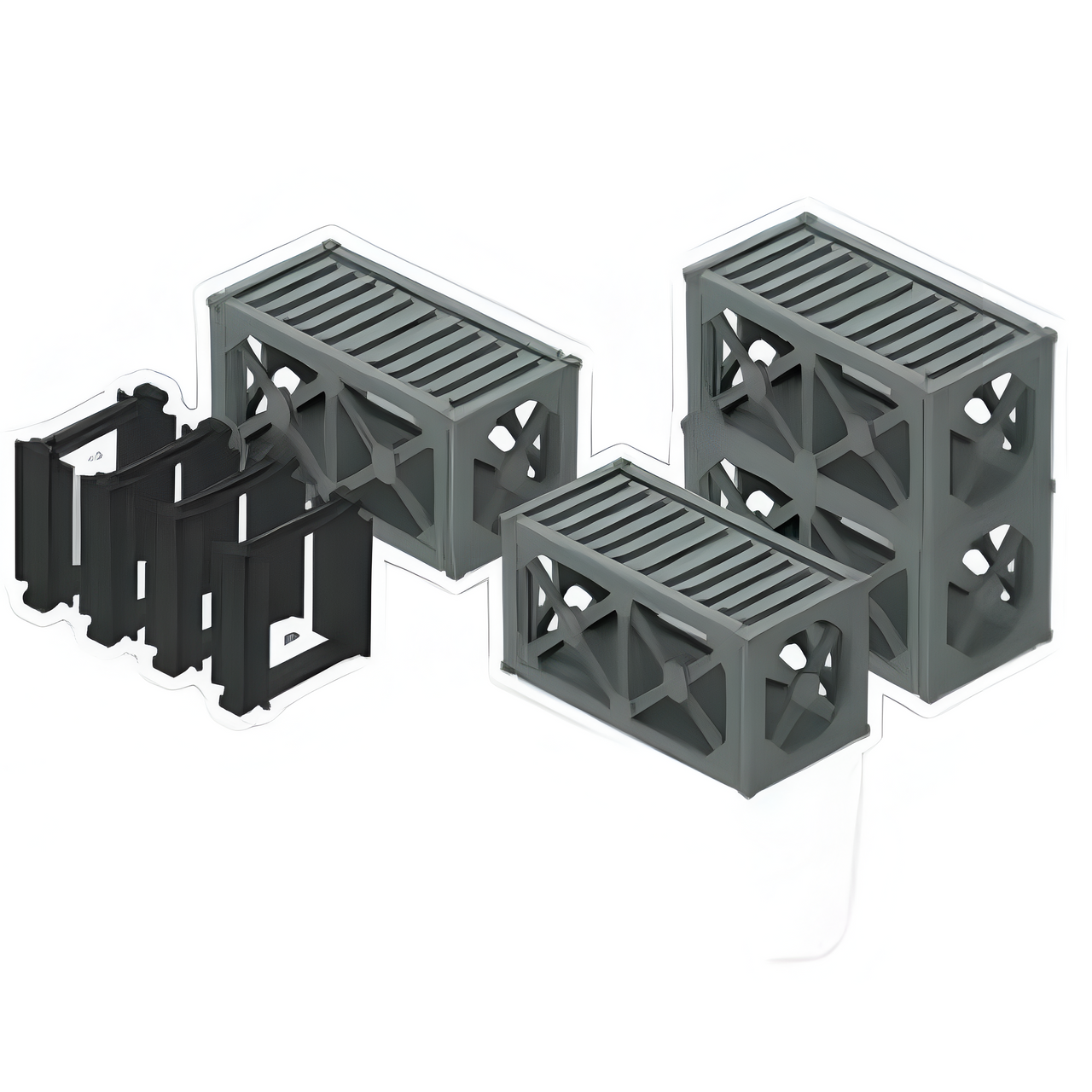Monster Fight Club Bridges and Connectors Scenery Set Premium Wargaming Terrain and Realistic Tabletop Scenery for Miniatures Roleplaying Games MFC-12029