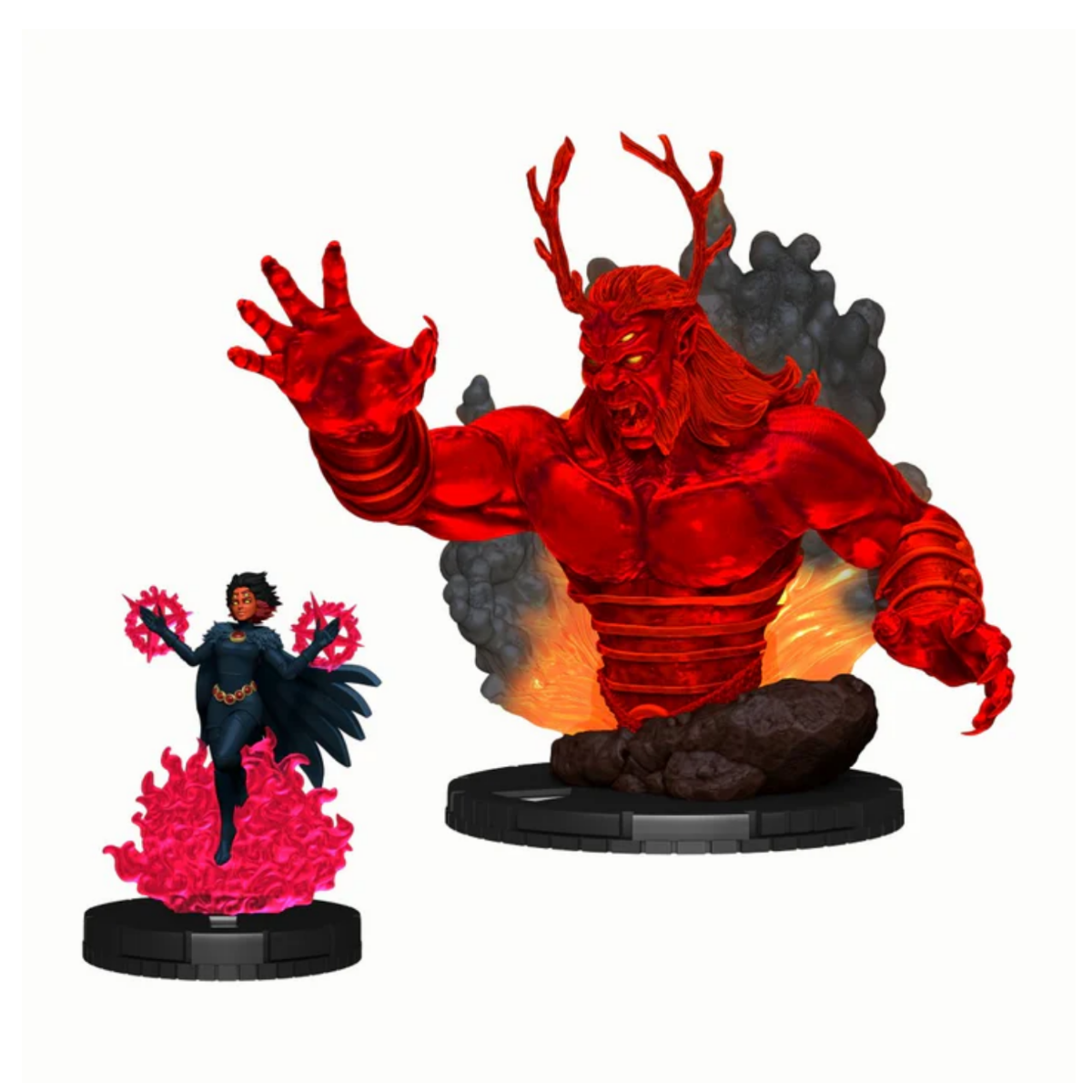DC HeroClix Iconix Trigon and Raven WZK84117