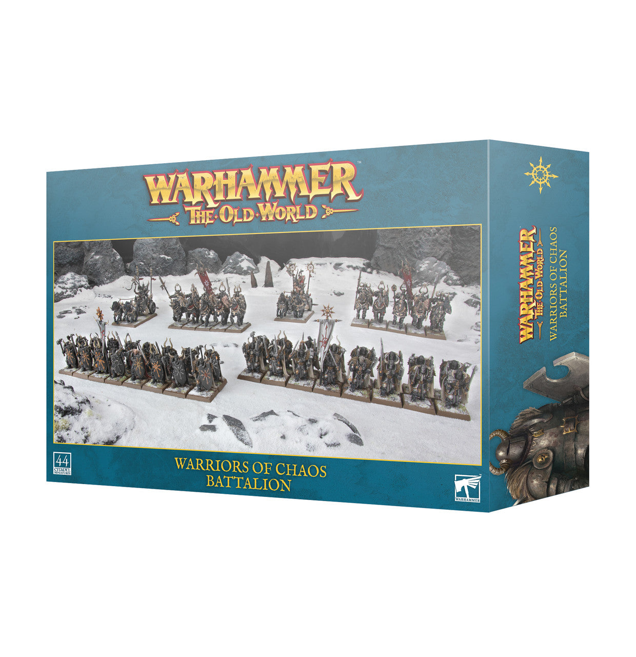 Games Workshop Warhammer The Old World Battalion Warriors Of Chaos Plastic Box 08-16