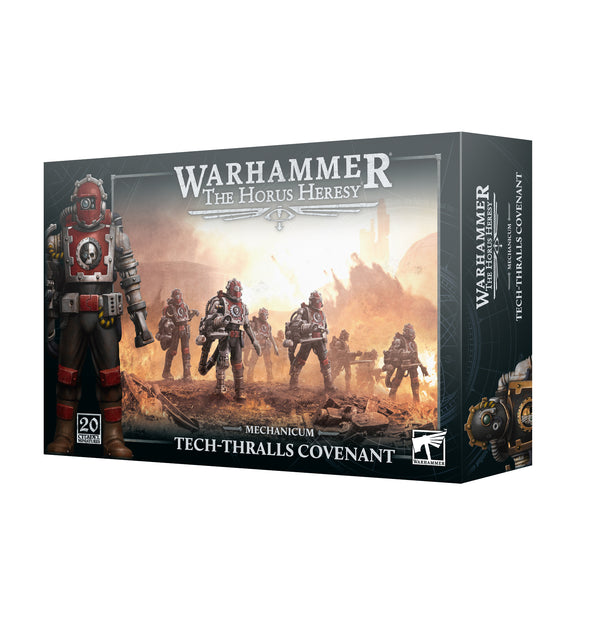 Games Workshop Horus Heresy Loyalist Mechanicum Tech Thralls Covenant Plastic Box 31-90
