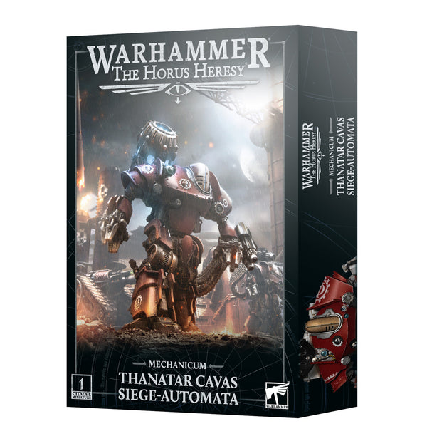 Games Workshop Horus Heresy Loyalist Mechanicum Thanatar Cavas Siege Automata Plastic Box 31-91